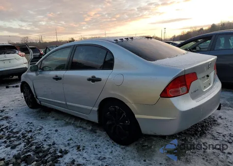 2006 Honda Civic Lx из США, поврежденный, VIN 1HGFA16546L153022